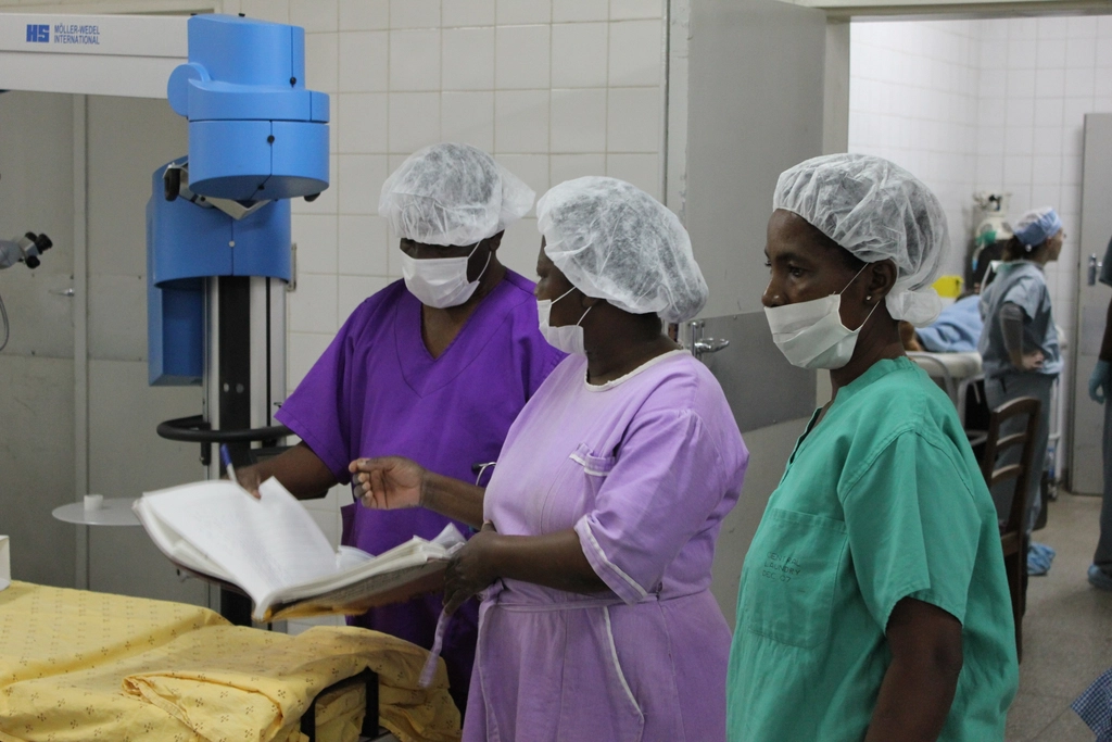 Healthcare workers, African women