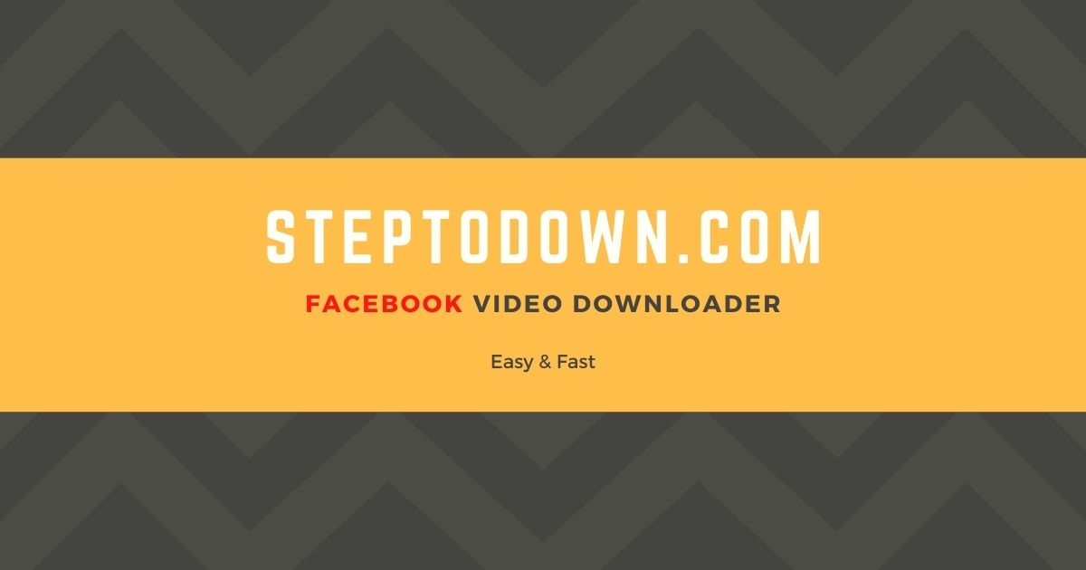 facebook video downloader hd quality online